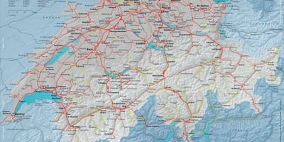 Mapa sbb mapu švajčiarsko